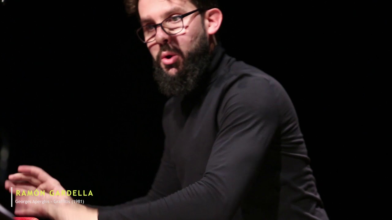 G. Aperghis, Graffitis - Ramón Gardella, percussion