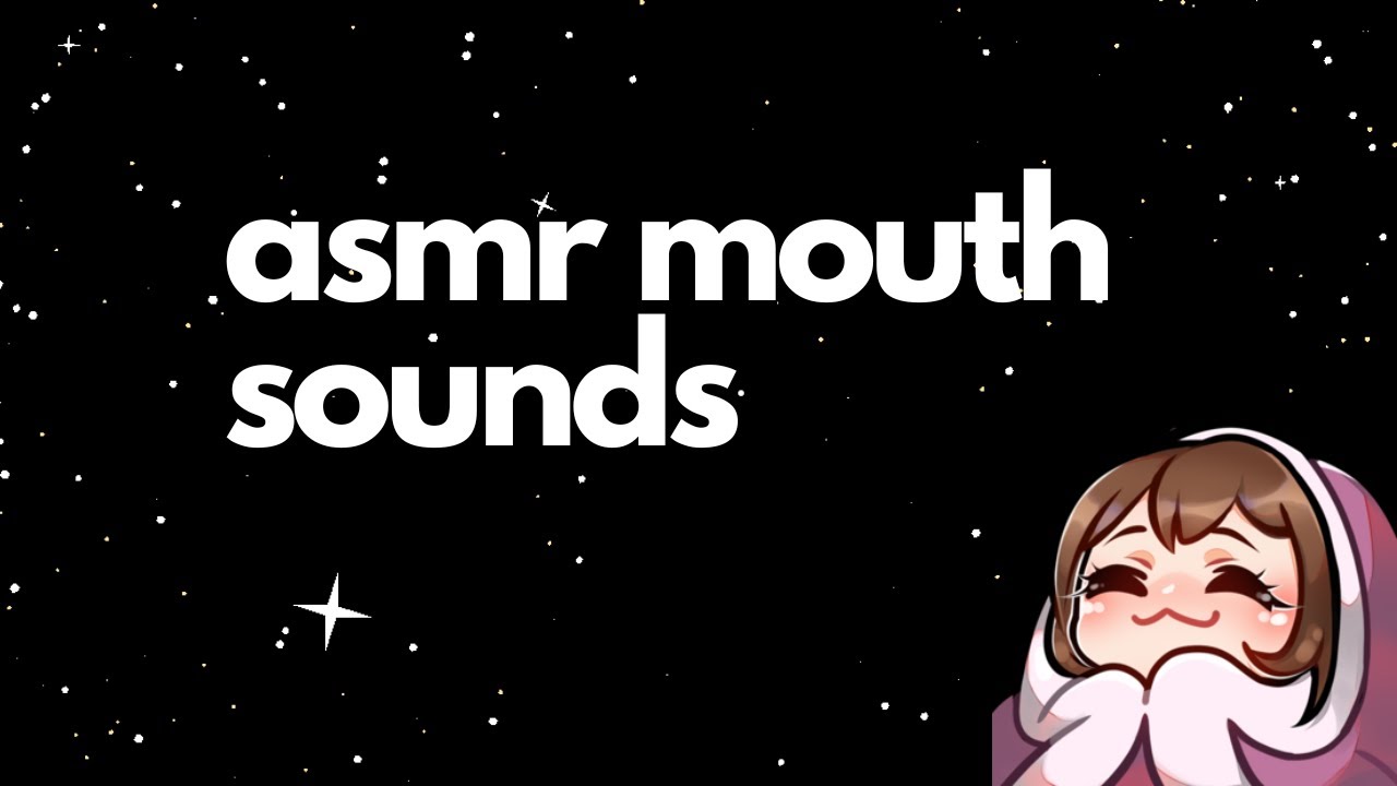 asmr wet mouth sounds | slurping, tongue swirling, licking & more