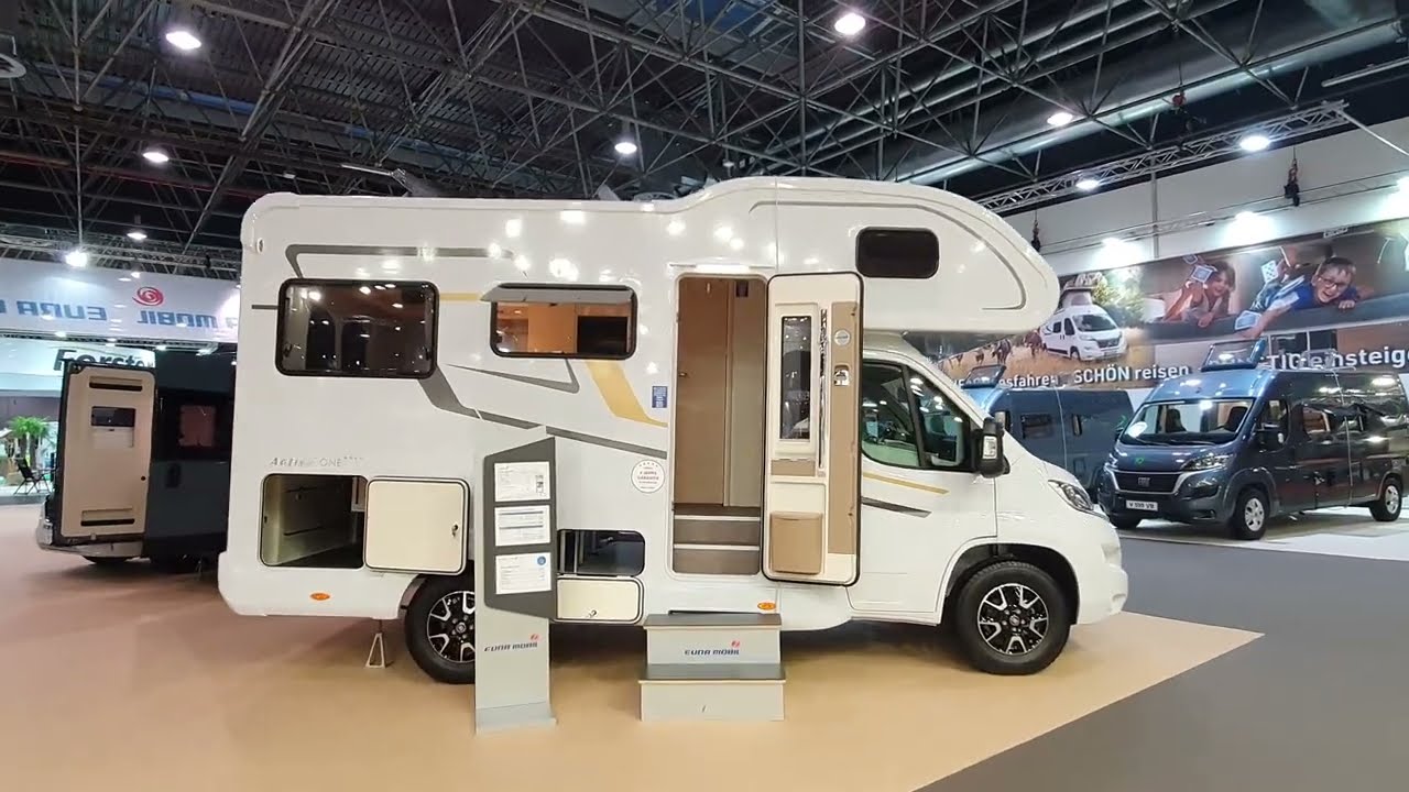 Небольшой автодом с задней верандой! Eura Mobil Activa One 570HS