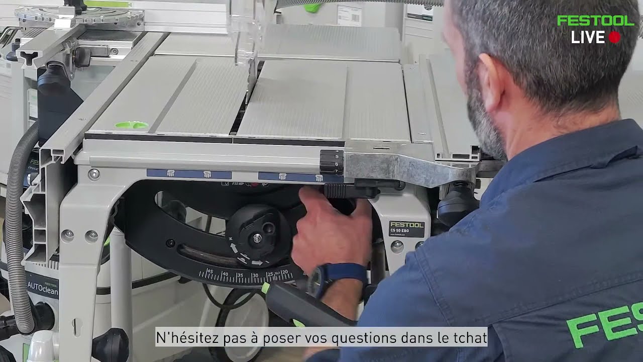 Tout ce qu'il faut savoir sur nos scies sur table PRECISIO CS 50 et CS 70