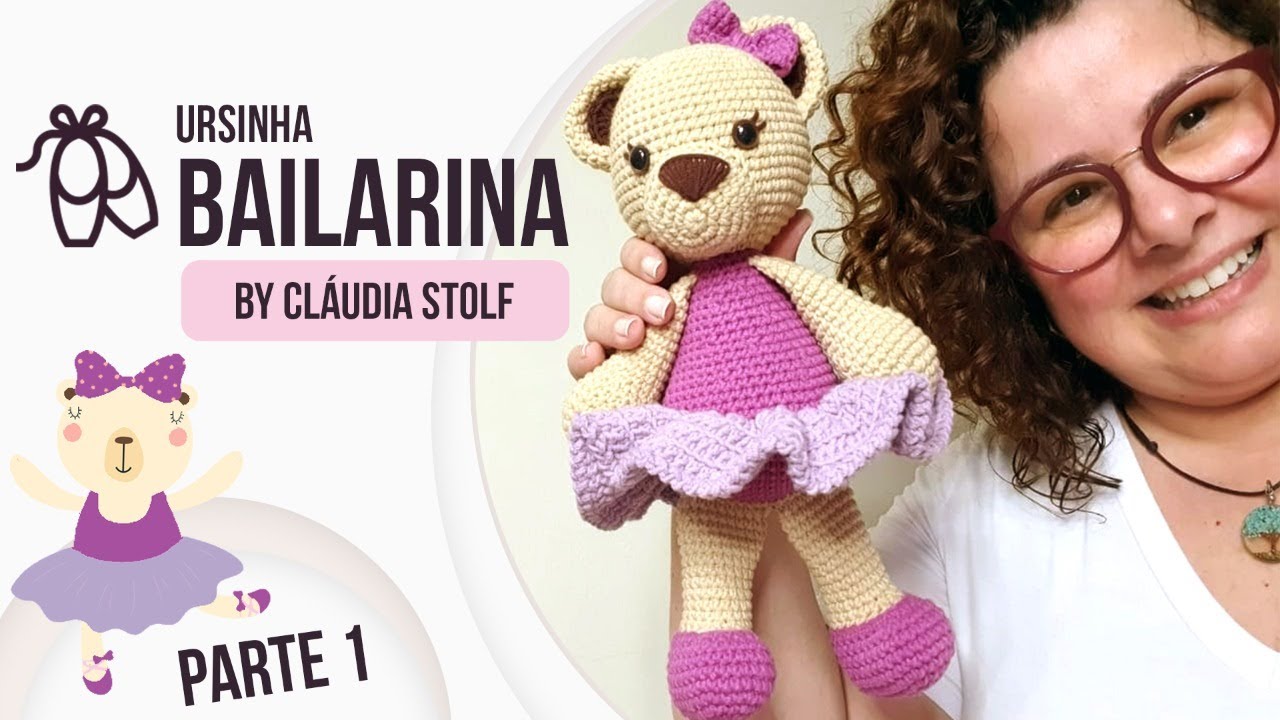 Amigurumi - URSINHA BAILARINA - Parte 1