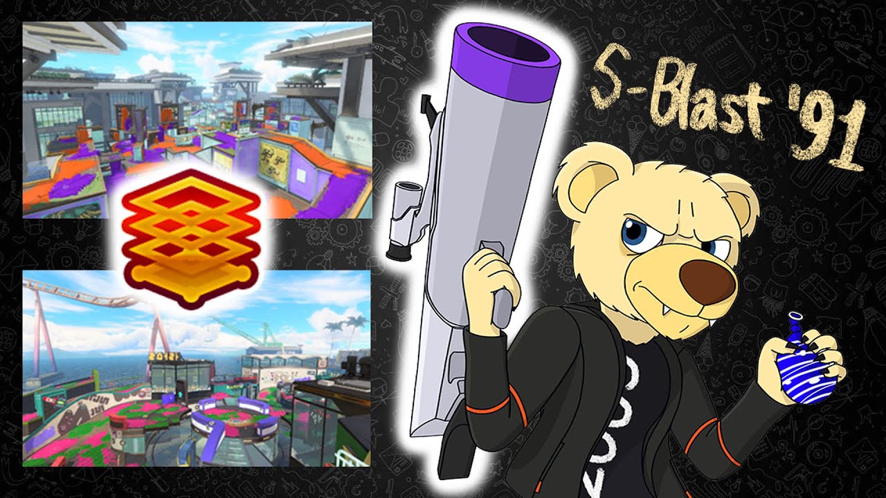 POV: Your using the S-Blast '91 | Splatoon 3