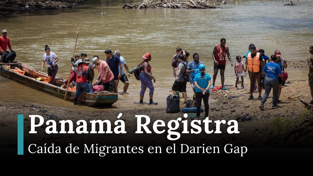 Panam&aacute; Informa Disminuci&oacute;n de Migrantes Cruzando el Darien Gap en 2024 | Noticias Hoy | RNE | AM1E