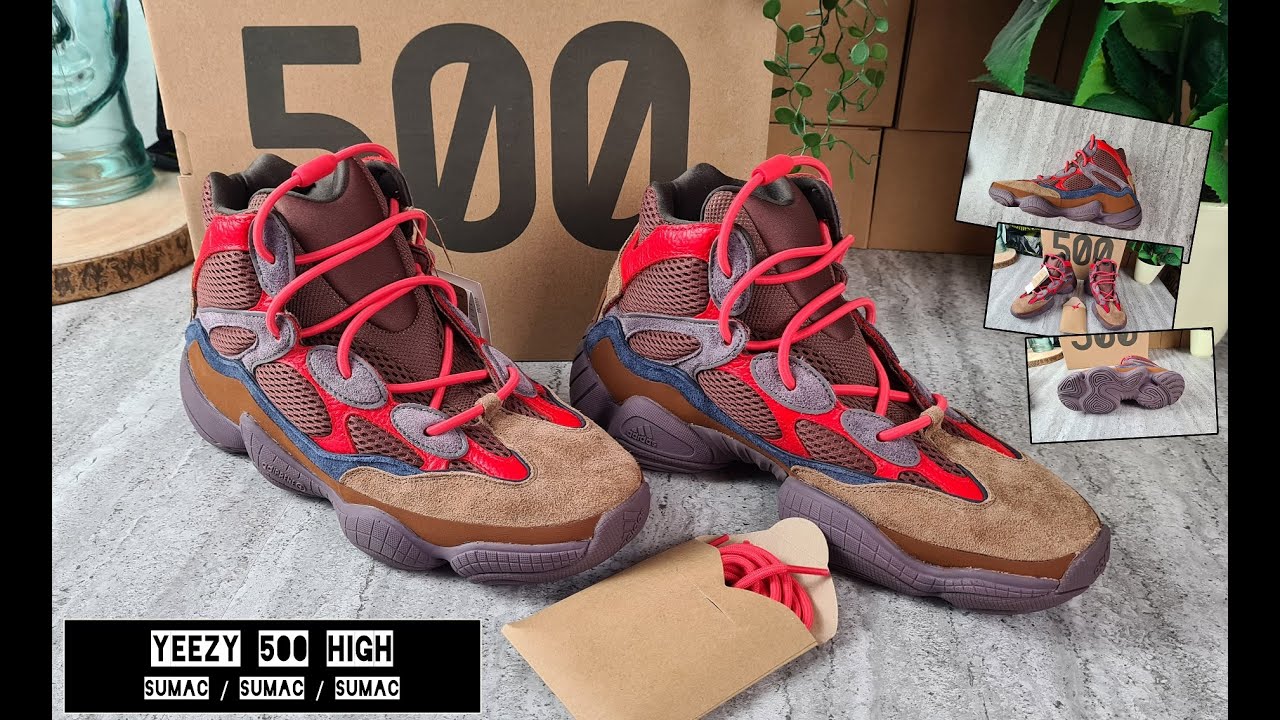 Yeezy 500 High Sumac - On Feet and Check -  Nice 85% 😁