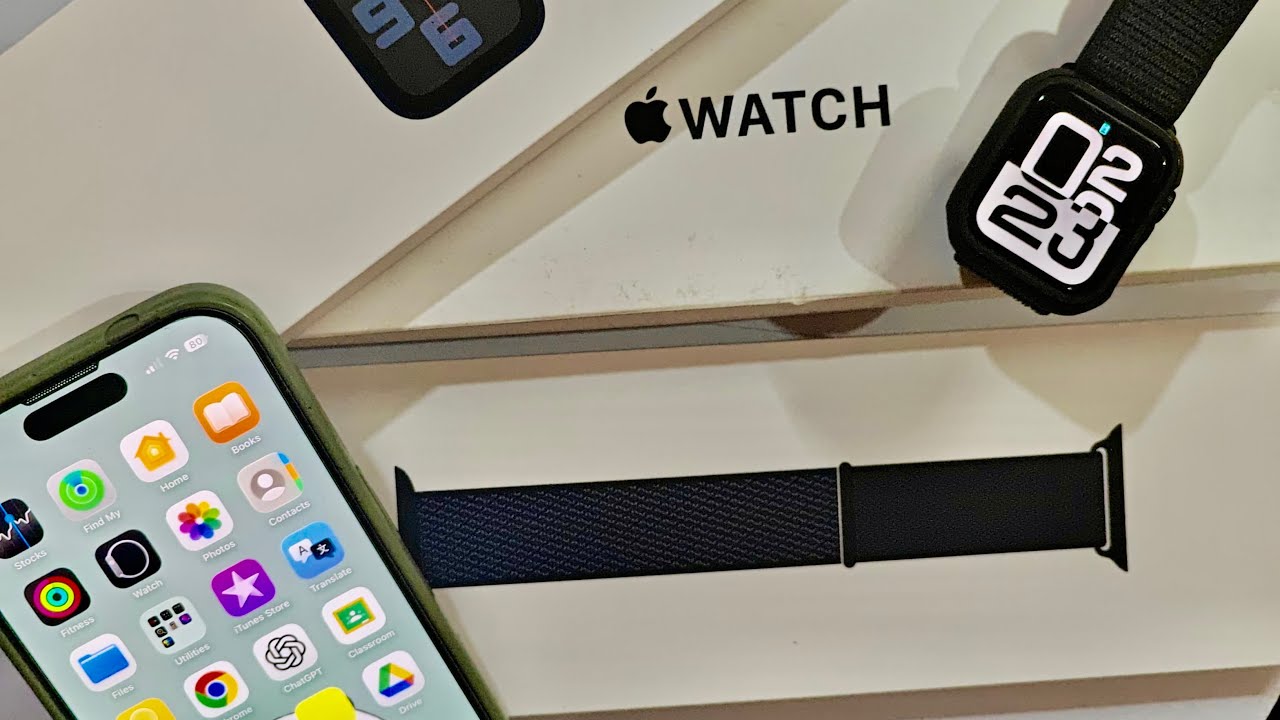 Unboxing Apple Watch SE 2
