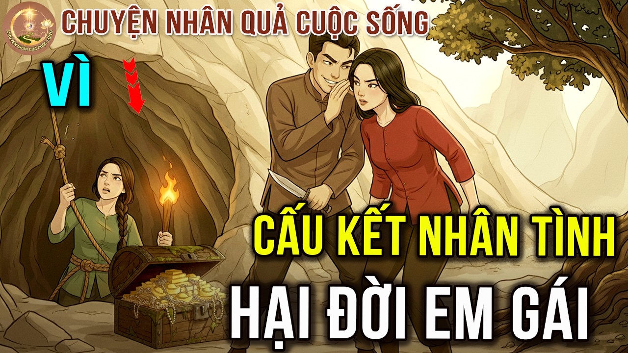 Chuyện Nhân Quả đau lòng: Chị Ruột Cấu Kết Gã Nhân Tình Hại Cả Em Ruột Chỉ Vì Đồng Tiền