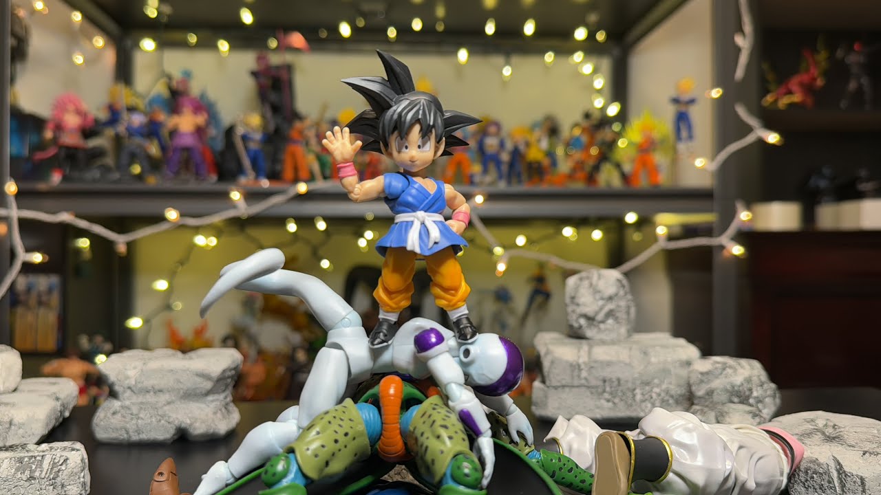 SHF Kid Goku GT VS DBZ Villains! - Isaakman1218 - #gtgoku #kidgoku #dbz #dbgt #shfiguarts