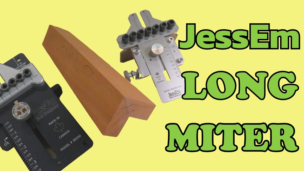Long Miter Using JessEm Jigs and Workstation