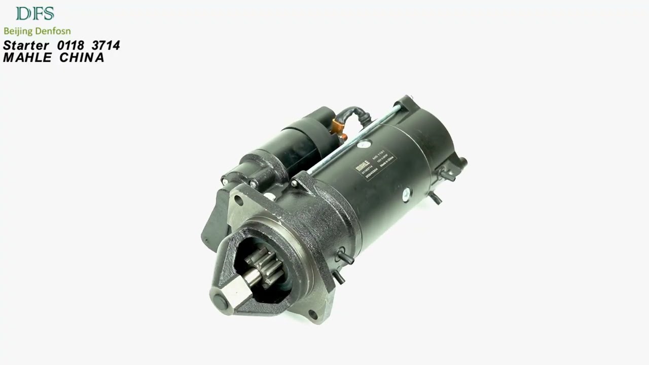 01183714 01183679 DEUTZ ENGINE PARTS TCD 6.1L6 Starter 12V 4KW  MAHLE MS1181
