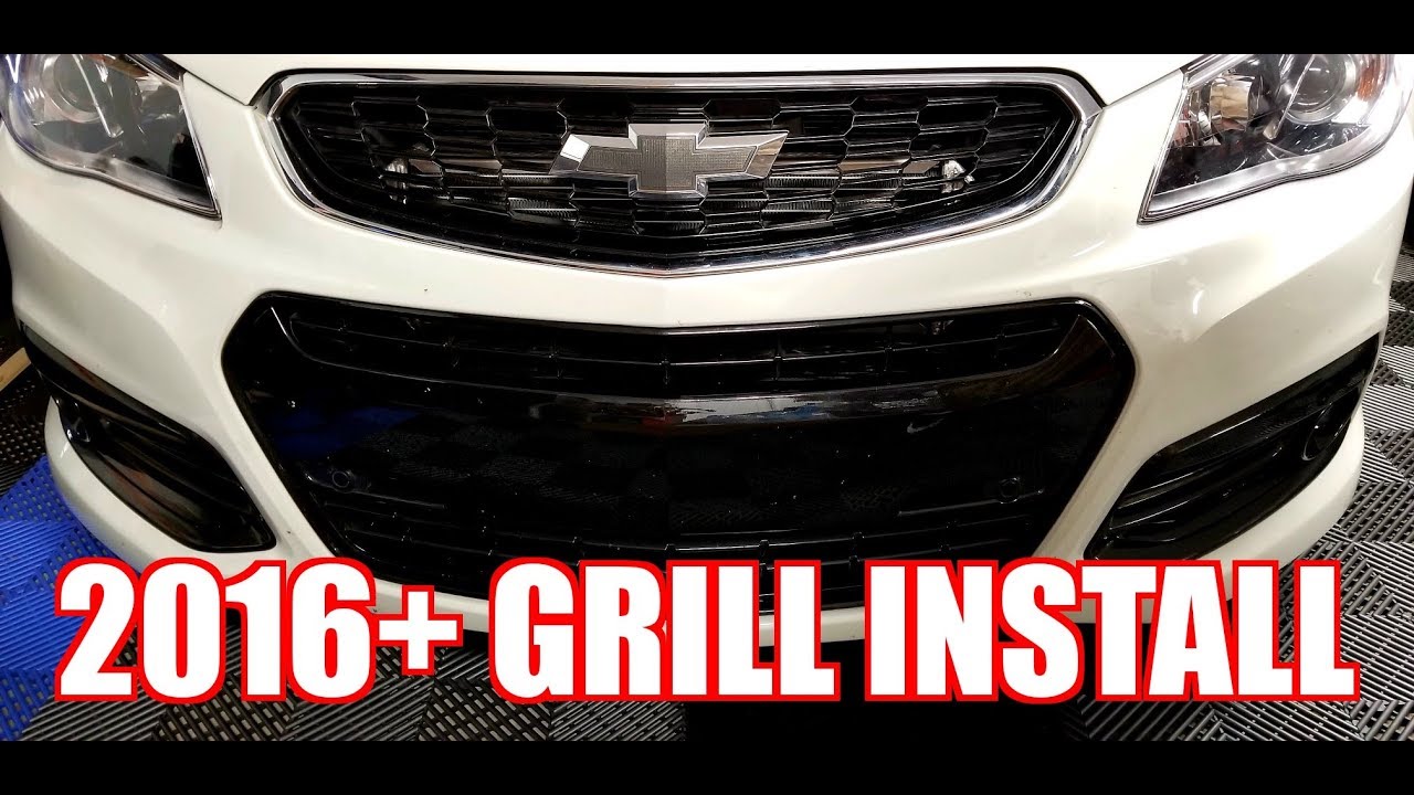 2014 Chevy SS - Upgrades Ep 9 - 2016+ Grill Install