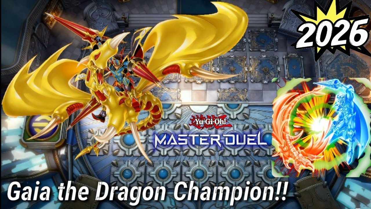 Best Gaia Deck! - Sky Galloping Gaia the Dragon Champion!! | Yu-Gi-Oh Master Duel 