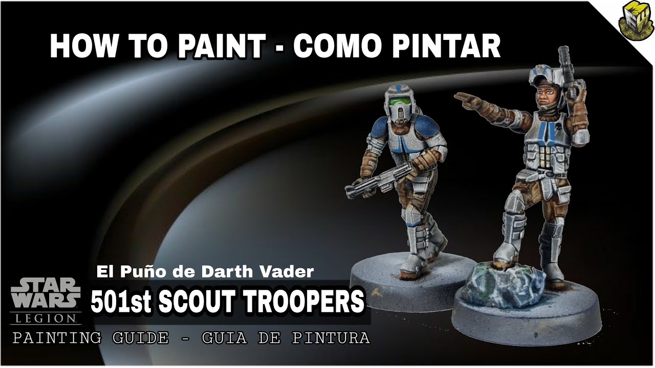 STAR WARS LEGION: (SCOUT TROOPS, 501st VARIANT 