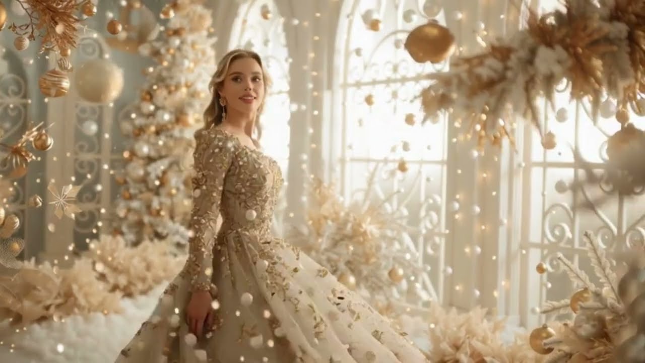 “Ethereal Christmas Wonderland: Magical Winter Fantasy”- Heaven In My Flight