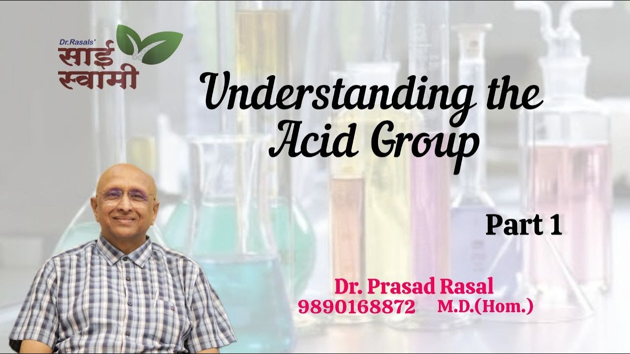 Understanding The Acid Group Part 1