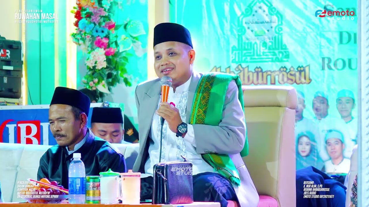 CERAMAH K. NUR ALIM - PENGAJIAN UMUM RUWAHAN MASAL DESA SEGROBONG - BUNGU MAYONG JEPARA PART 3