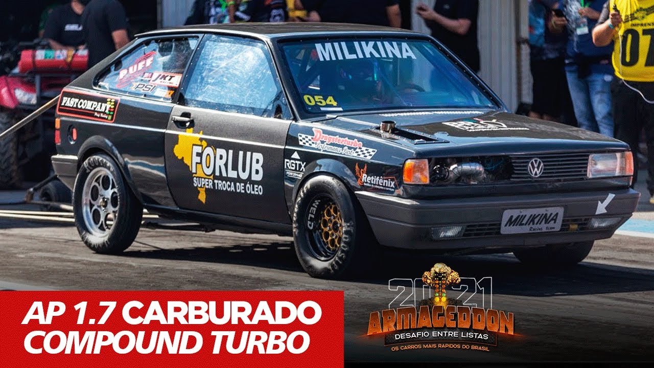 MILIKINA DEFENDEU A ÁREA 41 NO ARMAGEDDON - GOL AP 1.7 BITURBO 4,5KG