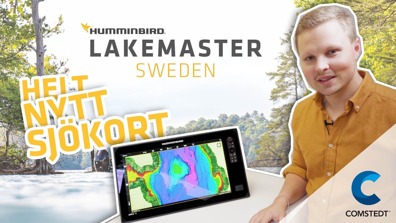 LAKEMASTER SVERIGE | Introduktion och genomg&aring;ng av sj&ouml;kort