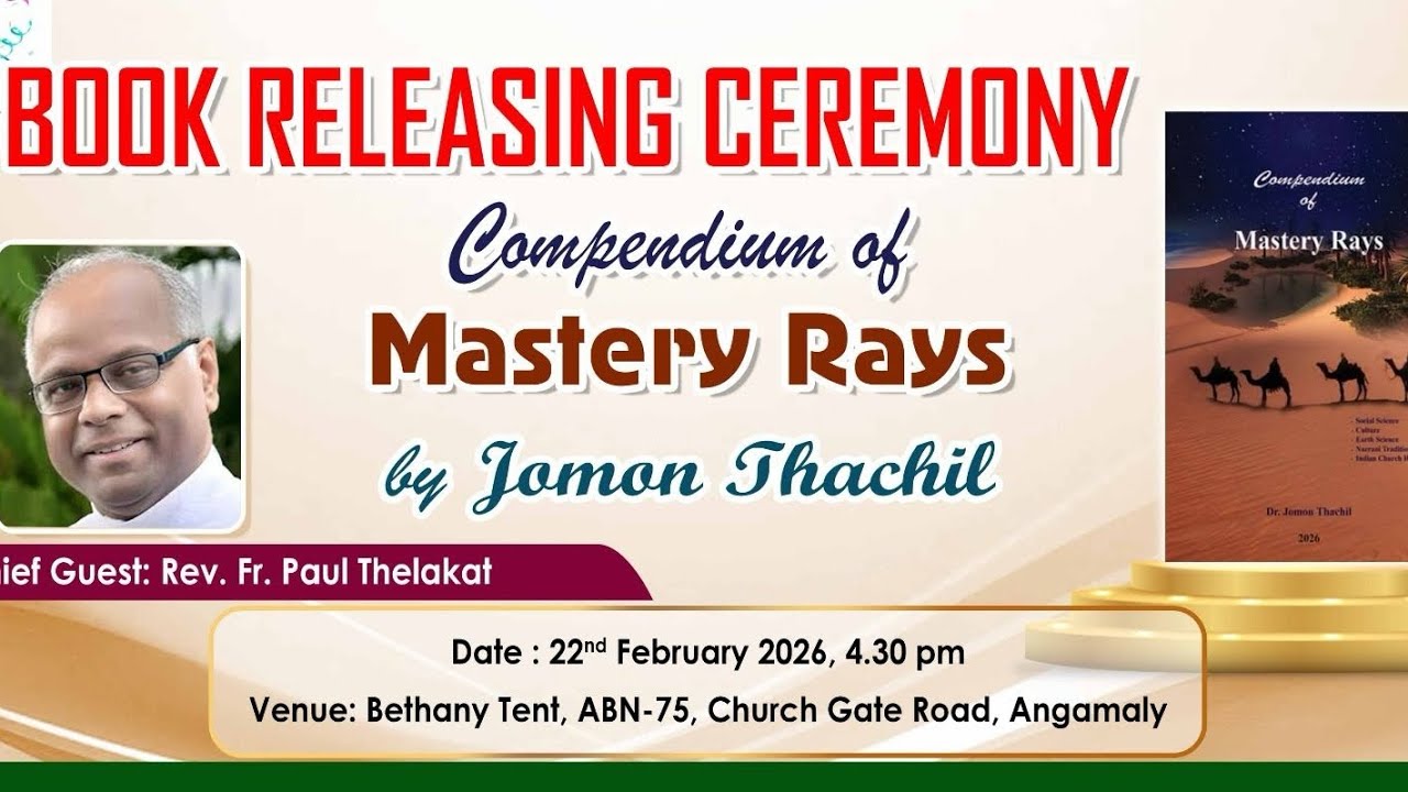 Book releasing # Dr Jomon Thachil Angamaly# Dr. Paul Thelakat