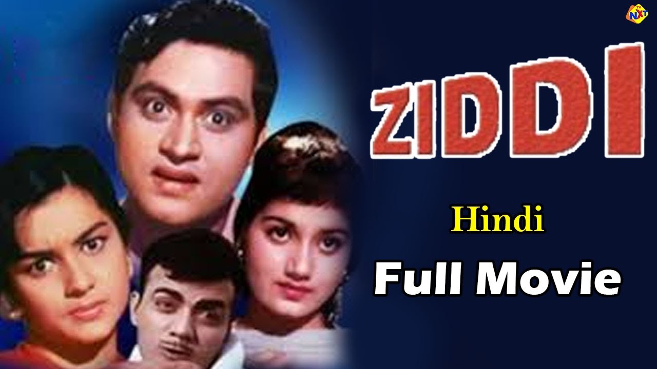 Ziddi - ज़िद्दी 1964 Hindi Full Movie | Joy Mukherjee | Asha Parekh | Bollywood Movies | Tvnxt Hindi