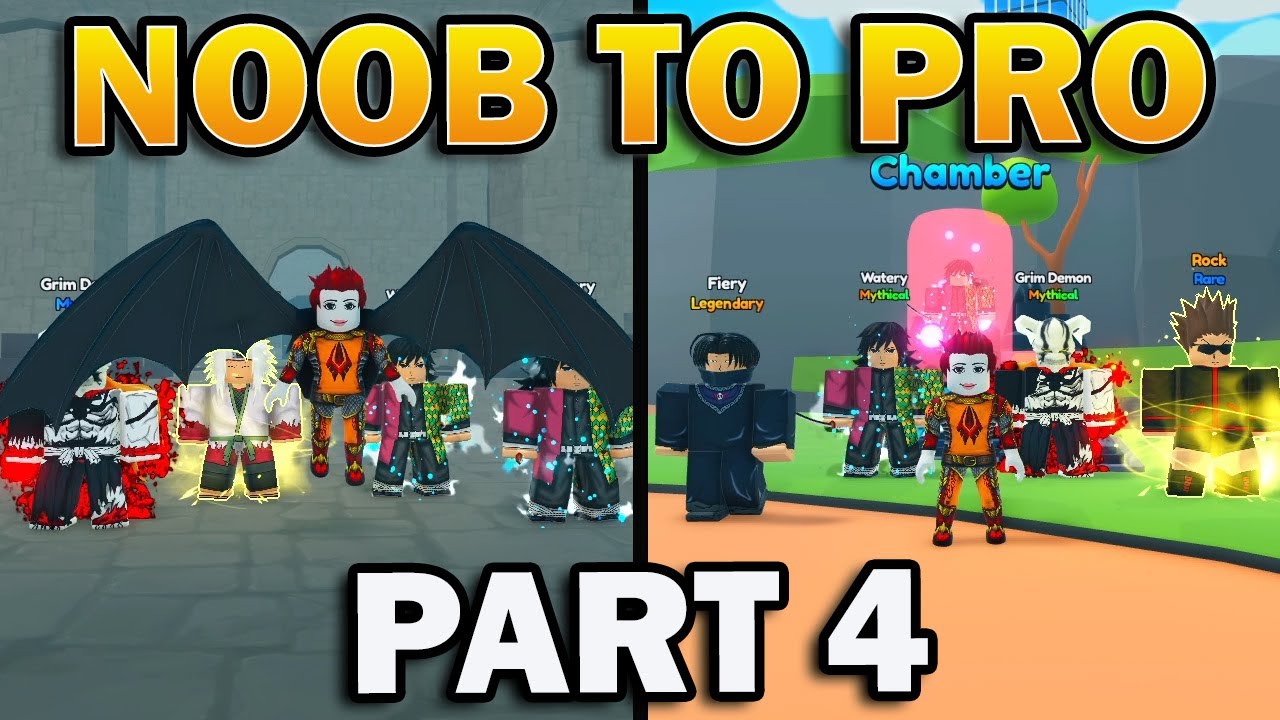 Noob to Pro Part 4 Anime Warriors Simulator 2 F2P