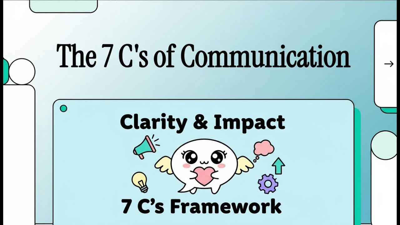 7 C's of Communication | Workplace Communication Skills for Engineers & Managers | Complete Guide
