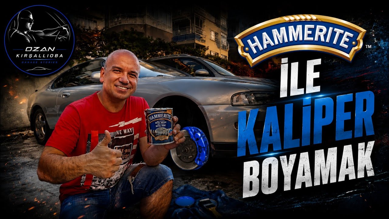 Hammerite ile Kaliper Boyamak ? / Painting Calipers with Hammerite