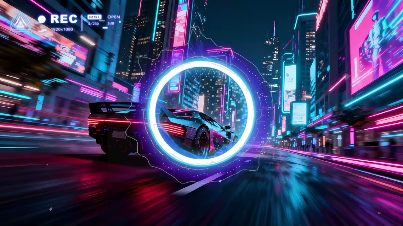 创作BGMCyberpunk Night LoFi | 1 Hour Focus Music 深夜专注 BGM/ 创作#CalmElectronic #Cyberpunk #StudyBGM #