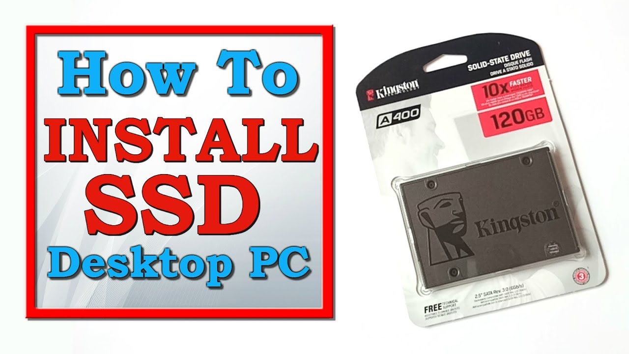 Как установить SSD на настольный ПК