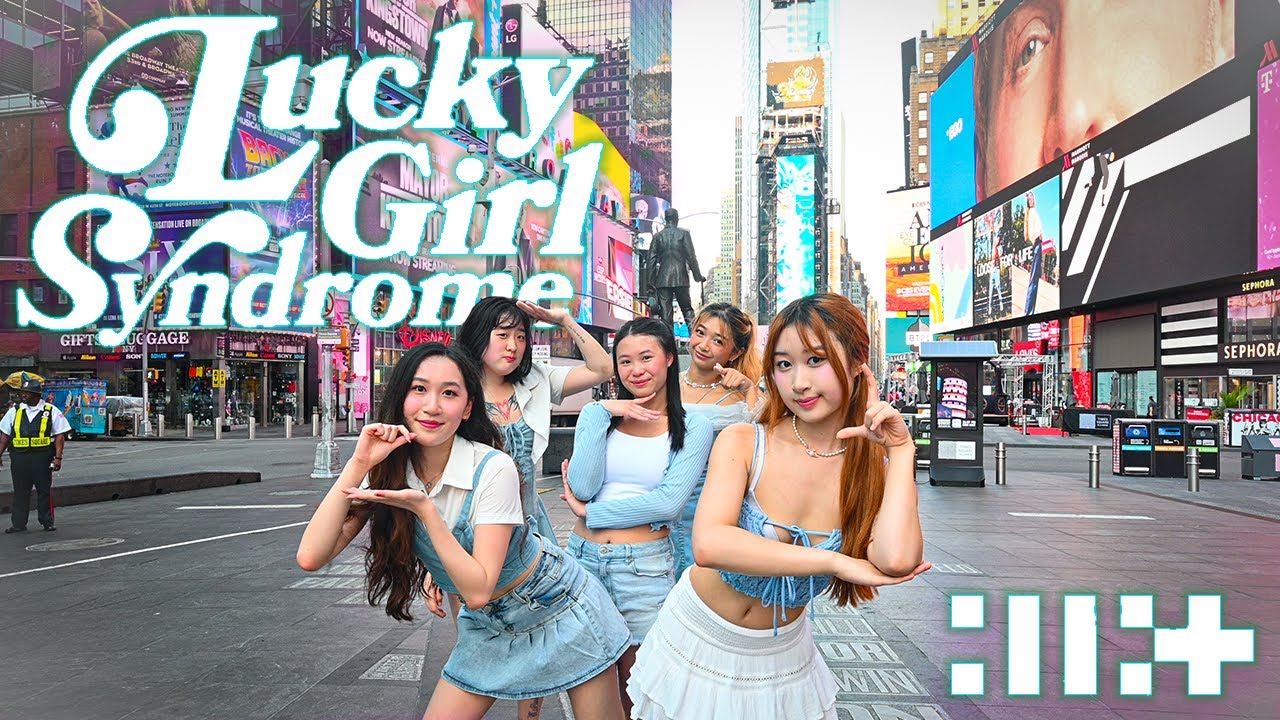 [KPOP IN PUBLIC - Times Square NYC] ILLIT (아일릿)  - “LUCKY GIRL SYNDROME” Dance Cover by REcon Dance