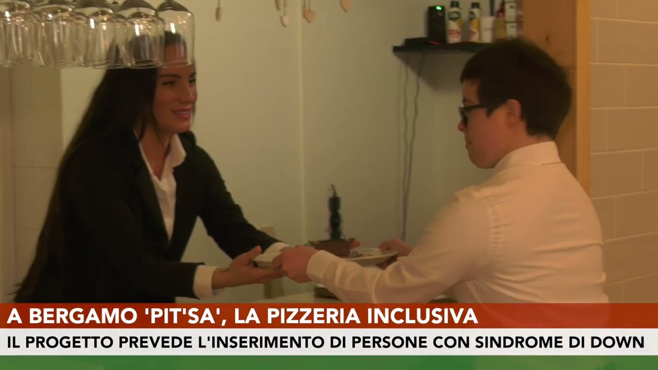 Pit'sa, la pizzeria inclusiva di Bergamo che promuove inserimento lavorativo