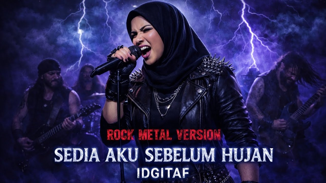 Sedia Aku Sebelum Hujan (Rock Metal Cover) – Amore Digital Music Studio