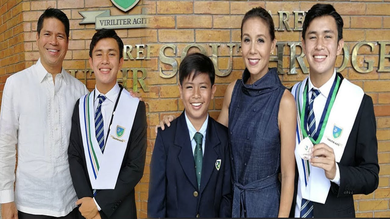 Christine Jacob's sons Paolo and Luis graduate with honors