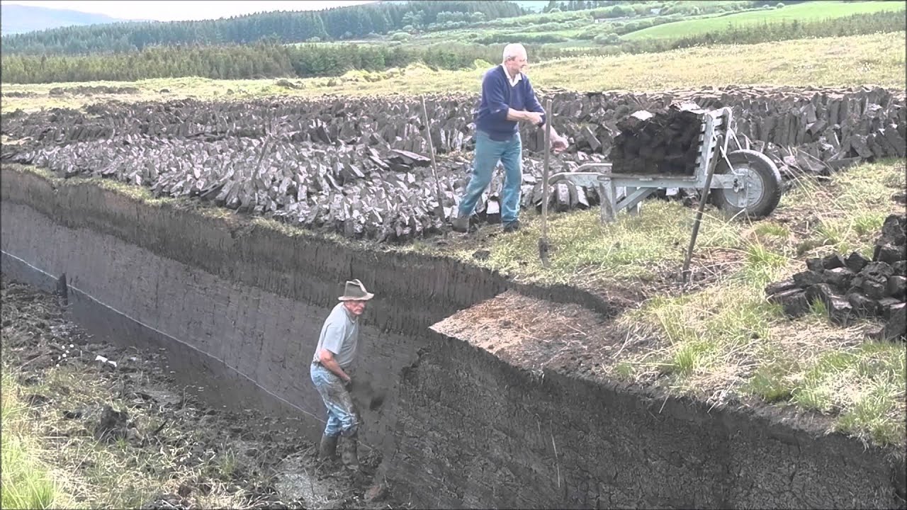 Traditional turf cutting