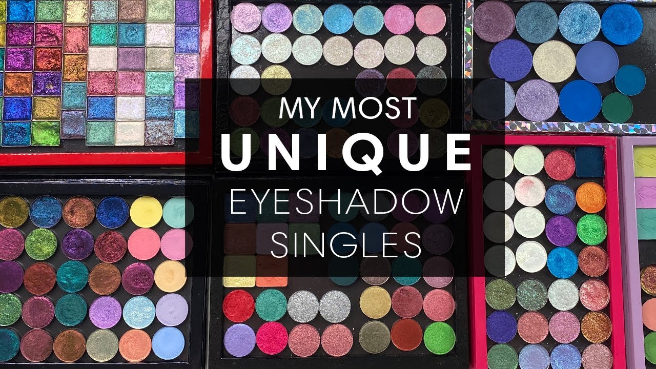 The most UNIQUE EYESHADOW from my single eyeshadow collection