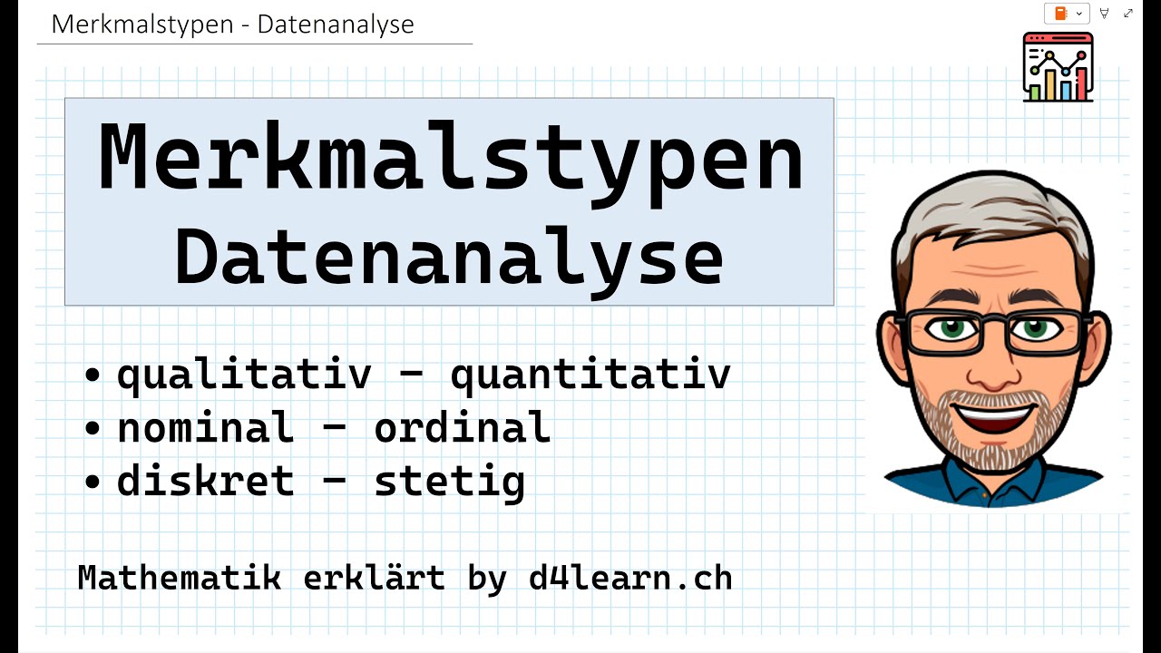 Merkmalstypen - Datenanalyse | by d4learn.ch