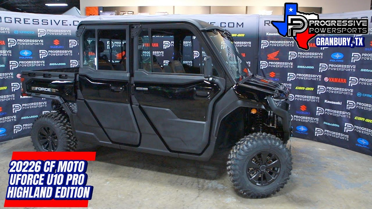 NEW 2026 CFMOTO UFORCE U10 XL Pro Highland Side by Side UTV For Sale In Granbury, TX