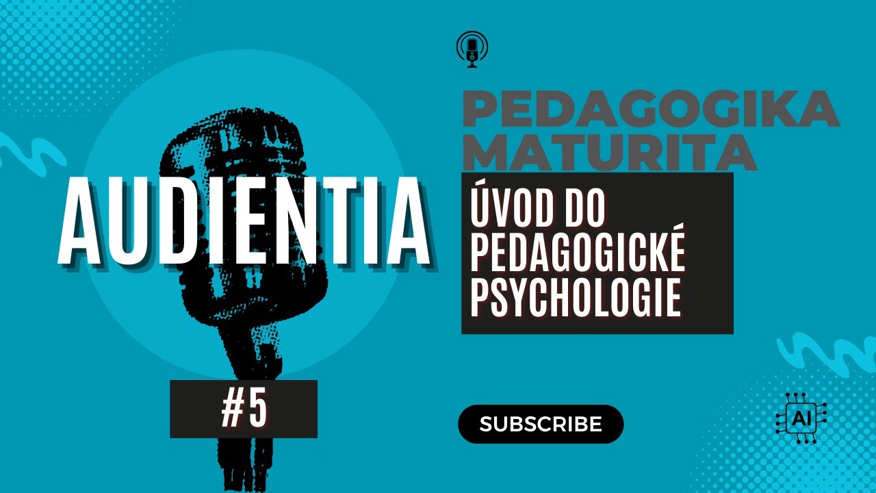 Úvod do pedagogické psychologie | MATURITA | PEDAGOGIKA | AUDIENTIA