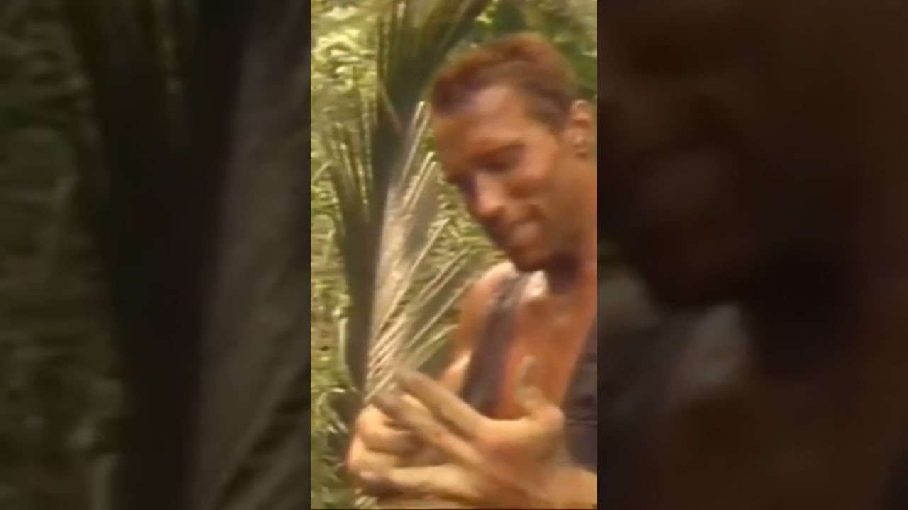 Arnold Schwarzenegger - Behind The Scenes of Predator (1987)