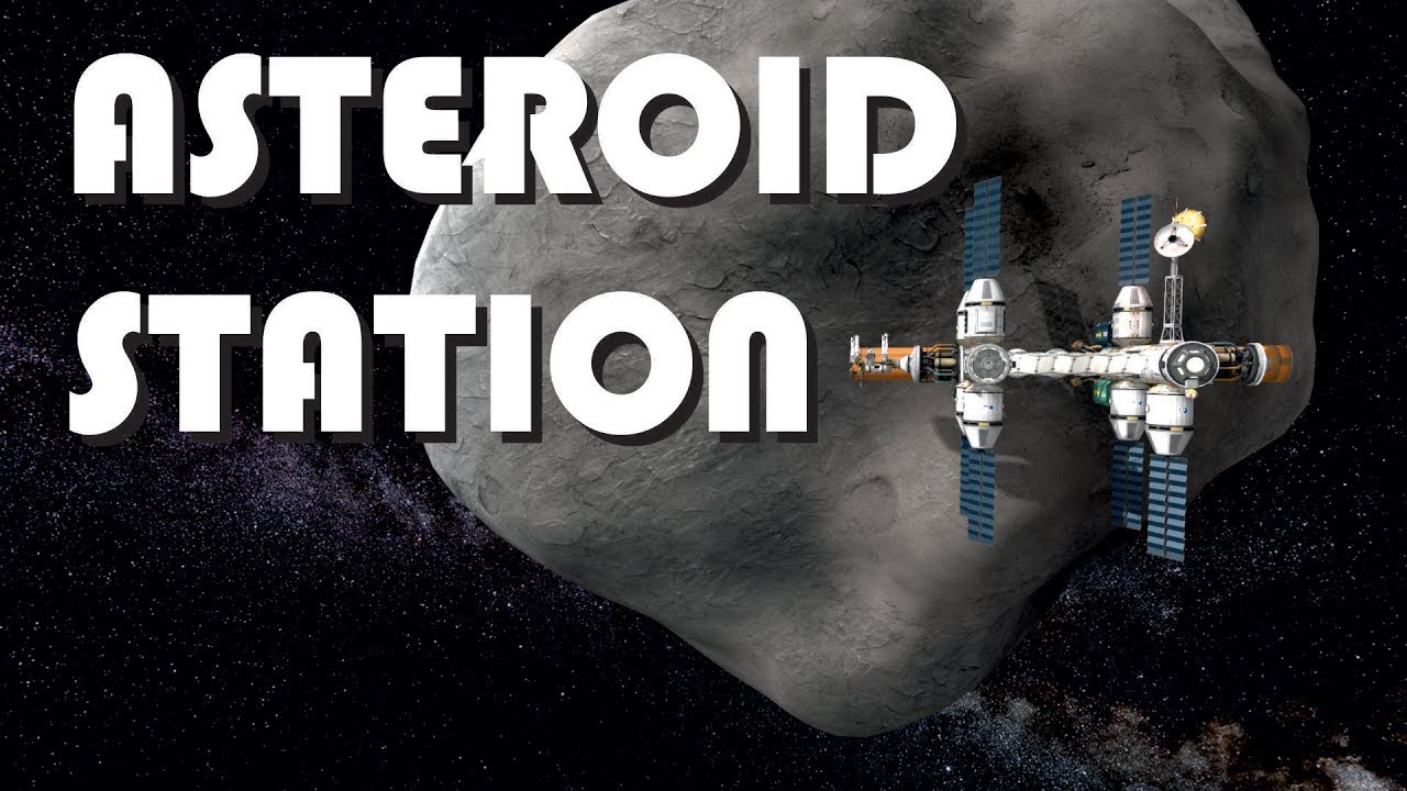 Building an Asteroid Space Station with SSTOs! - KSP
