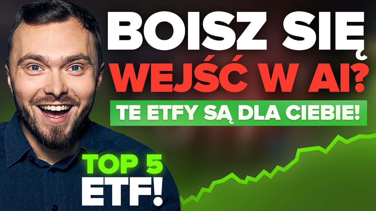 Boisz się bańki AI? To 5 ETF, kt&oacute;re pozwolą Ci być na rynku bez tego stresu!