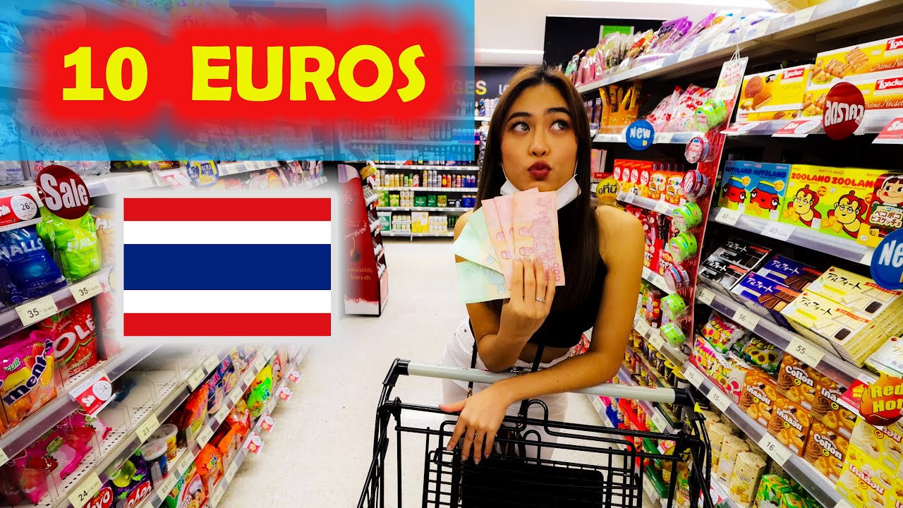 10 Euros en Thaïlande ! On achete quoi ? ( Challenge ) 🇹🇭