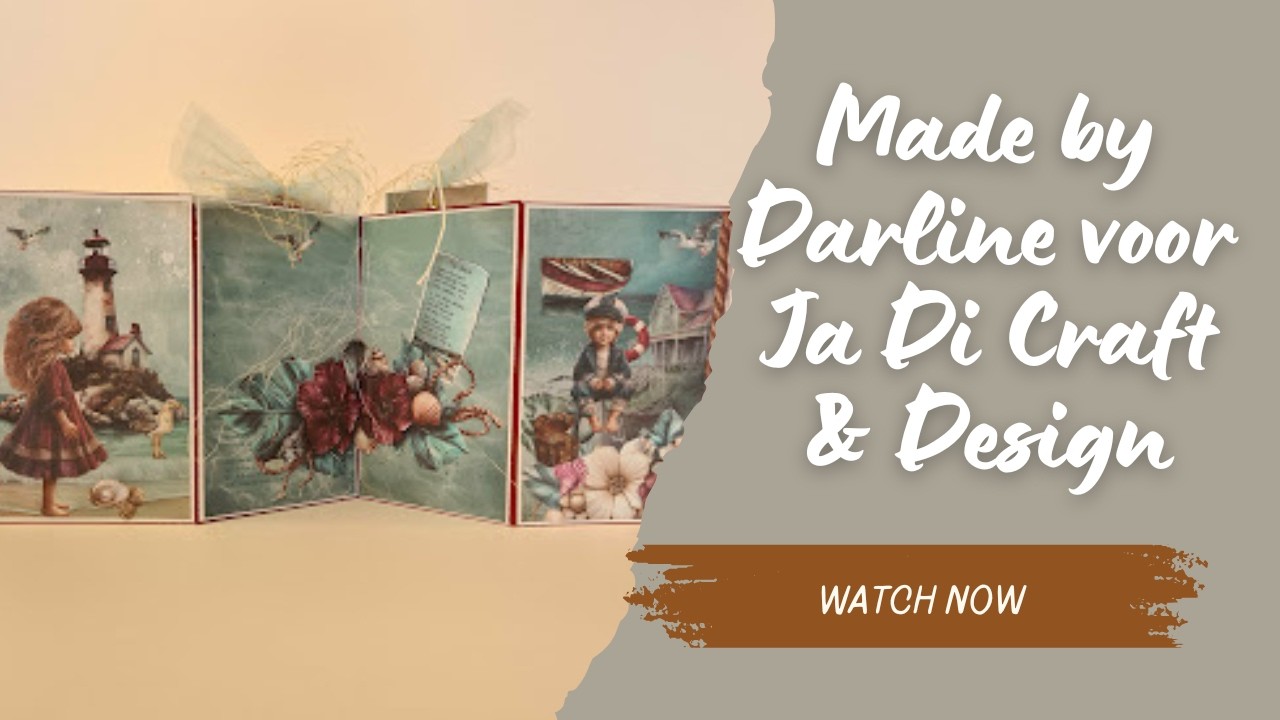 Live met Darline voor Ja Di Craft & Design: workshop maart deel 1