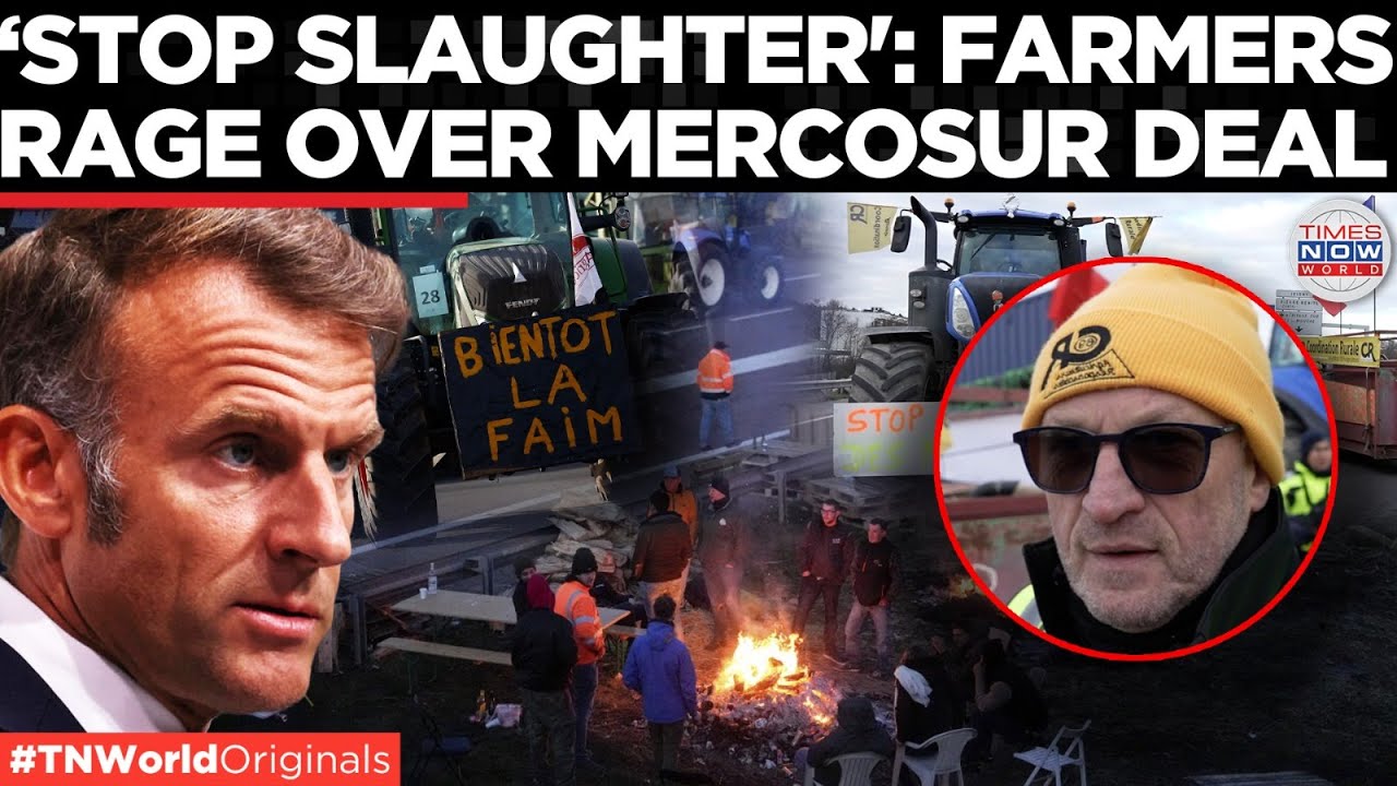 FRANCE ERUPTS: Highways Blocked by Farmers Protesting EU-Mercosur Deal | Times Now World