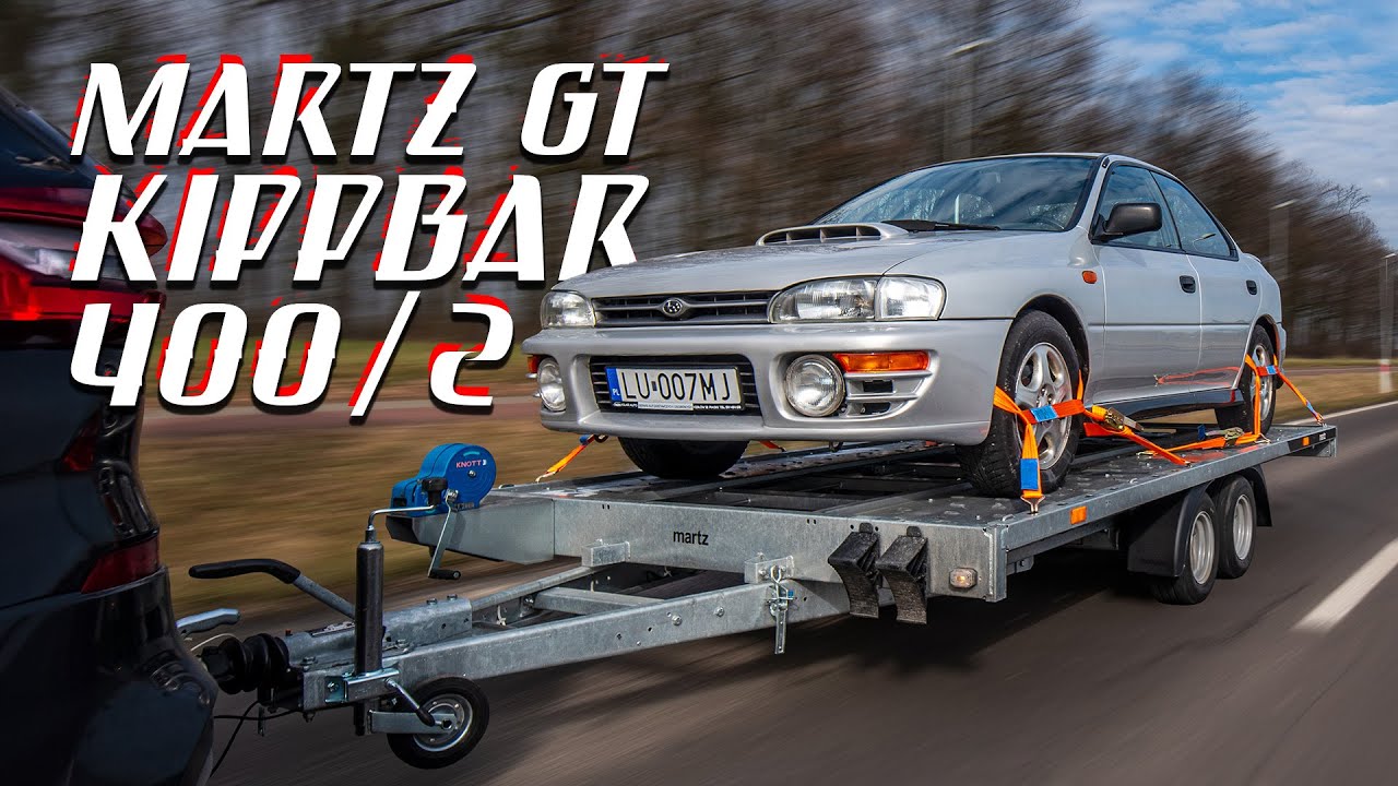 Przeżyj wyjątkowe emocje na torze z lawetami Martz GT KIPPBAR