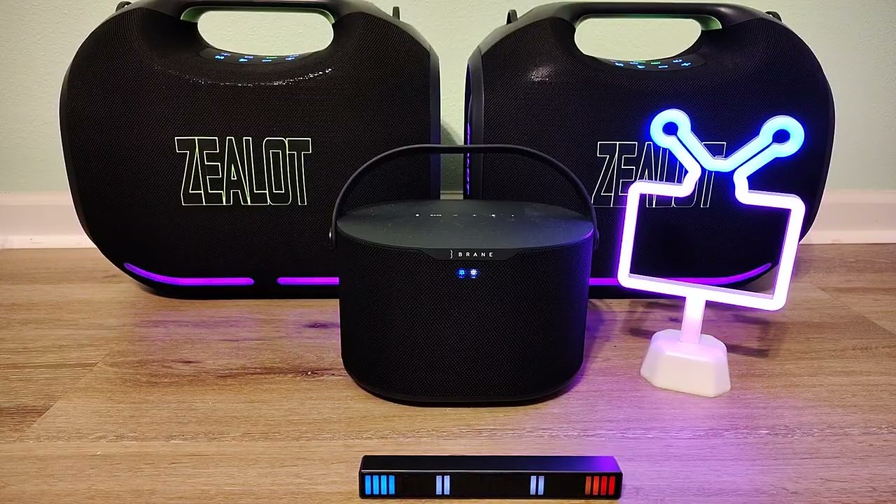 Zealot ZE21 pair versus Brane X Sound Demo