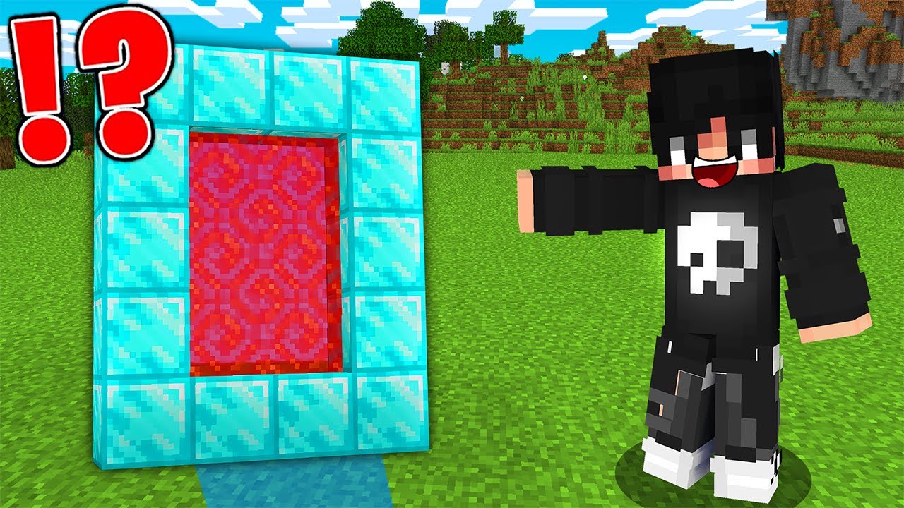 ماين كرافت دخلت في بوابة غريبة ولقيت دايموند كثيررر!!؟ 💎🤑