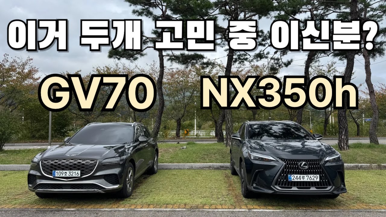 [비교타임] 전적으로 개취에 의해 결정 된다. NX350h vs GV70