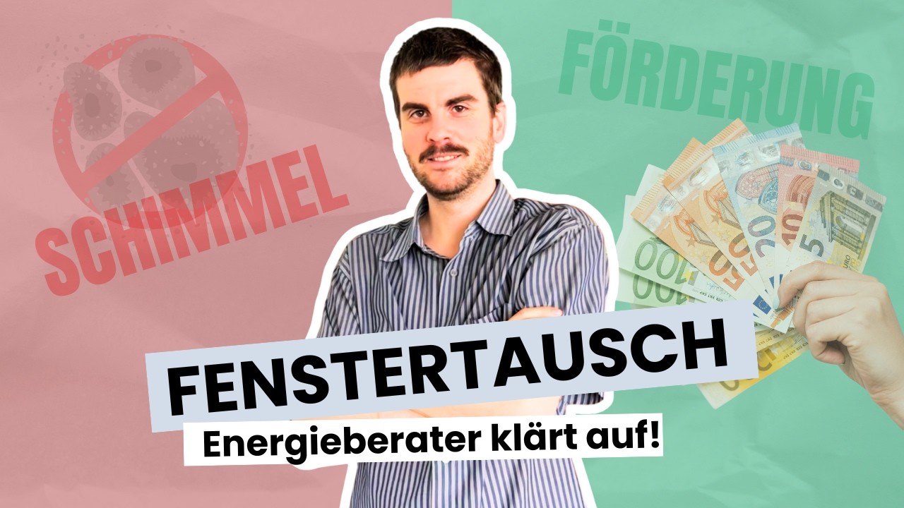 Neue Fenster 2025: Förderung sichern & Schimmel vermeiden