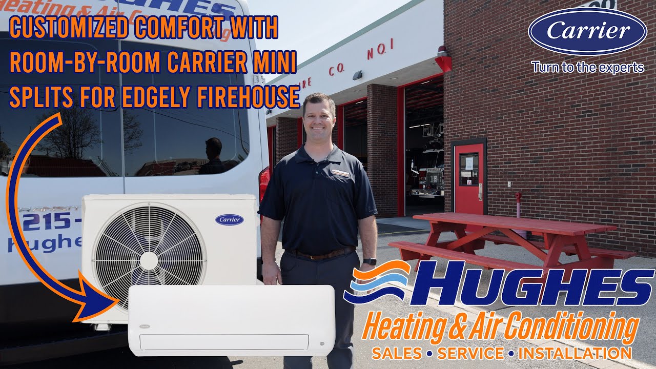 Carrier Ductless Heat Pumps Transform Firefighters' Comfort in Bucks County PA