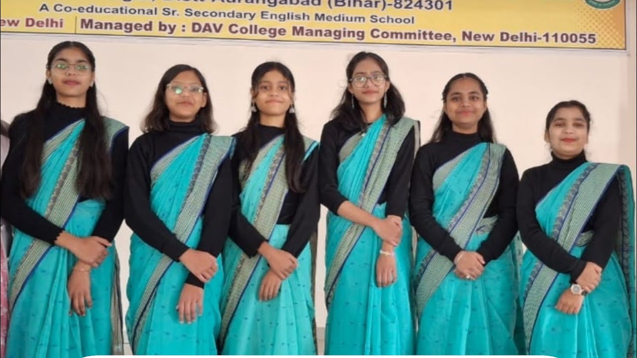 Welcome song(आपके स्वागत के काबील हम तो हो सकते नहीं....)| DAV PS NABINAGAR #youtube #song #welcome 